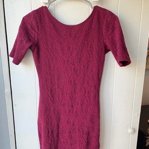 Divided Bodycon Dress